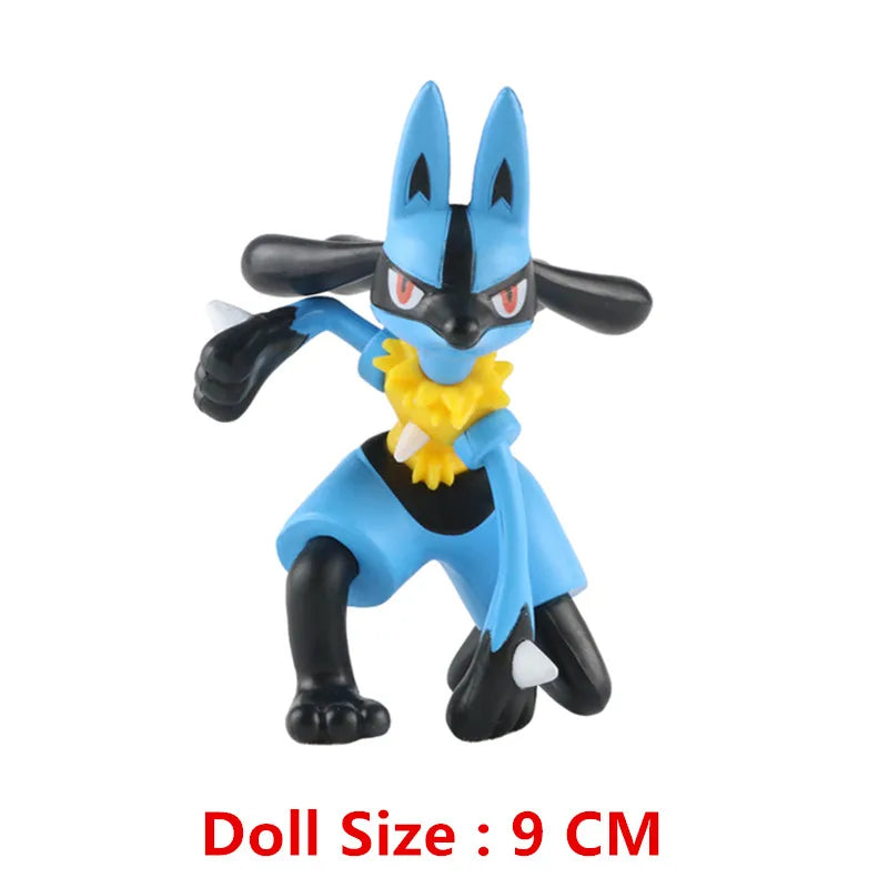 Pokemon Anime Figure Pikachu Sun Elf Eevee Gengar Monstruo De Bolsillo Cartoons Figure Model Action Toy Kids Gift Buy in bulk