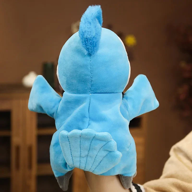 Stuffed Plush Animals Toys Hand Finger Puppet Kawaii Dolls Educational Baby Toys Learning & Education Monkey Tiger Children Gift