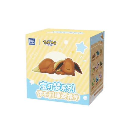 New Genuine Eevee Sleeping Position Series Mystery Box Vaporeon Anime Figurines Sylveon Espeon Umbreon Merchandise  Gift Toy
