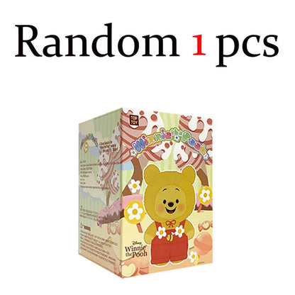 2026 New Winnie The Pooh Candy Series Blind Box,Cute Vinyl Face Pendant Pupu Bear Doll Fashion Trend Toy Christmas Gifts