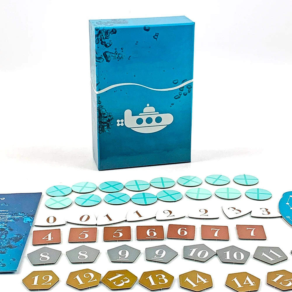 Card Game  Home Entertainment Kids Party Board Game Undersea Treasure Hunt Strategy Board Game, Halloween and Christmas Gifts