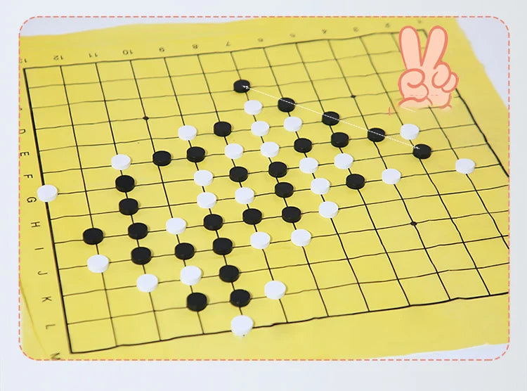 High Quality Gomoku Board Game Logic Thinking Toy Interesting Portable Early Educational Toy Family Party Game Gift for Children