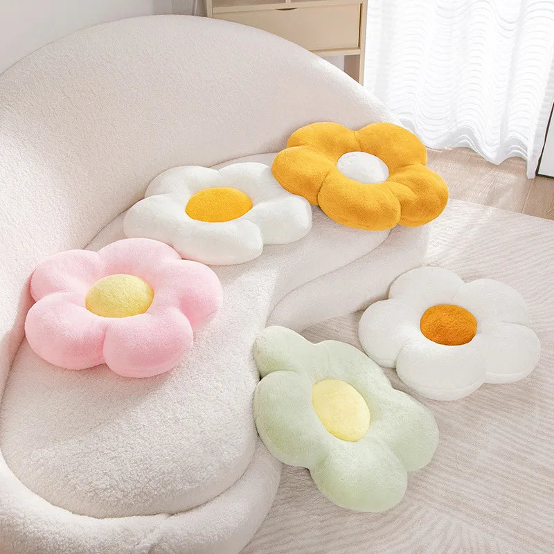Cartoon Doll Cushion Office Chair Cushion Cute Creative Plush Winter Warm Comfortable Bedding Pillow Gift For Girls Dormitory