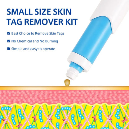 Home Use Painless Safe Skin Tag Mole Wart Spot Removal Equipment for Smooth Skin Wart Remover Eyelid Lifting Acne Treatment Pen