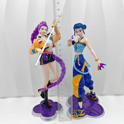 New Arrival Cute Anime Girl Figure Lumi Mila Zoe Character Model Pvc Desktop Ornament Cartoon Collectible Decoration Gift Fans