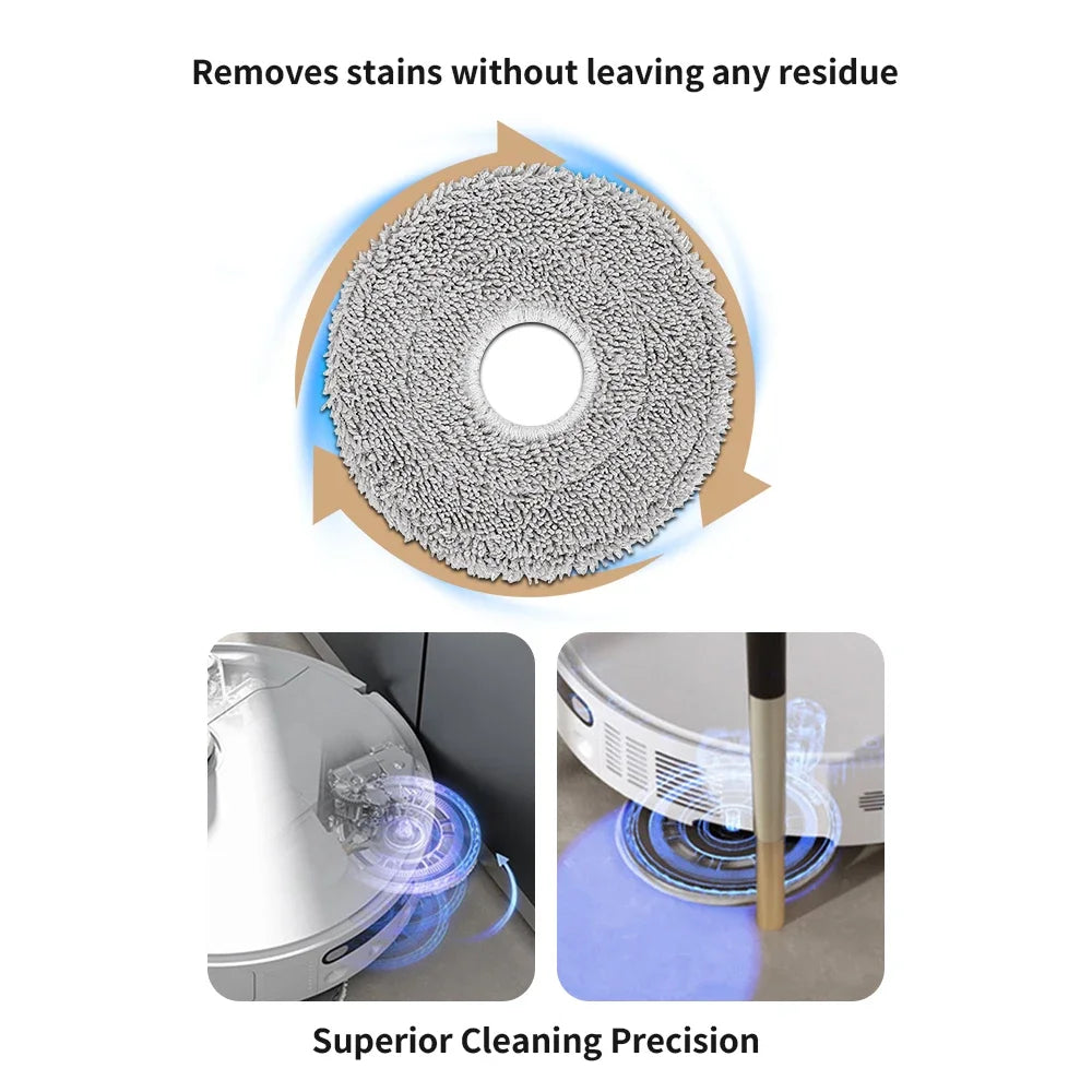 For Dreame Main Side Brush Hepa Filter Mop Rags Dust Bag X50 Pro/X50 Ultra/X50Master/L40S Pro Ultra/L50 Pro Ultra/MOVA V50 Ultra