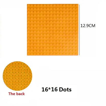 Classic Base Plates Plastic Bricks Double-sided 16*32 32X32 Dots City Blocks Baseplate DIY Parts Board Toys Kids Gift