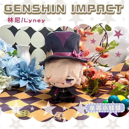 Genshin Impact Plush Doll Lumine Dainsleif Yoimiya Aether Alhaitham Kaveh Freminet Focalors Arlecchino Neuvillette Toy Kids Gift
