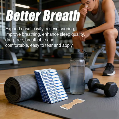 300/200/100PCS Breath Nasal Strips Sleep Aid Device Easier Breathing Nose Patch for Better Sleep Snoring Aid
