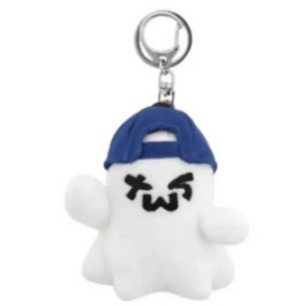 Kpop TWS Ghost Cat Plush Keyring  SHINYU DOHOON YOUNGJAE HANJIN JIHOON KYUNGMIN Stuffed Doll Keychains