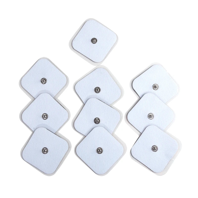 5*5cm Electrode Pads Tens Machine Reusable EMS Acupuncture Body Muscle Massager Accessories Adhesive Patch