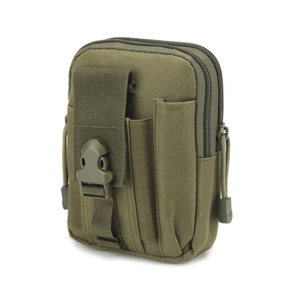 Molle Pouch Belt Waist Pack Men Small Pocket Survival Tool Bag for Running Travel Camping Hunting Airsoft