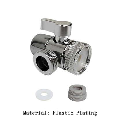 Faucet Switch Adapter Kitchen Sink Splitter Diverter Valve Water Tap Sprayer Connector Toilet Bidet Shower Bathroom Accessories