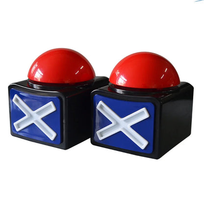 4-1PCS Educational Answer Buzzer Interactive Game Answer Buzzers for Kids' Engaging Learning Family Game Quiz Show Alarm Buzzer