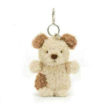Hot tea bag Jc Cute Plush Toy label cute girl bag charm plush toy keychain Kawaii plush toy Limited New Gift bag