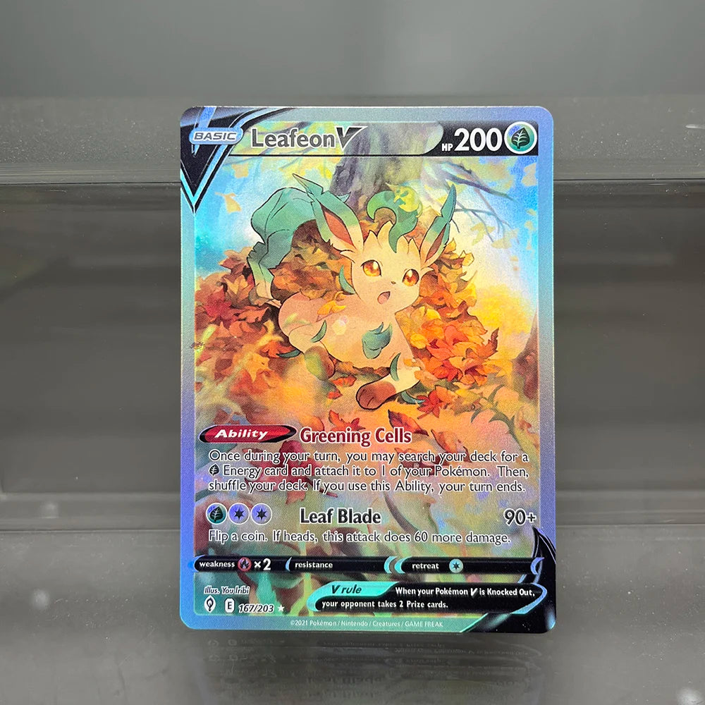 PKM Proxy Cards Classic Mew Vmax Charizard Vstar Cards Collection PTCG Celebi V Fusion Strike Foil Card