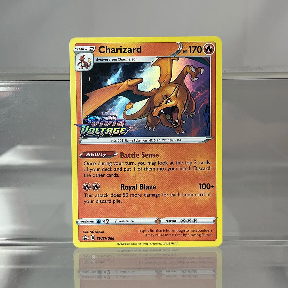 PKM Proxy Cards Classic Mew Vmax Charizard Vstar Cards Collection PTCG Celebi V Fusion Strike Foil Card