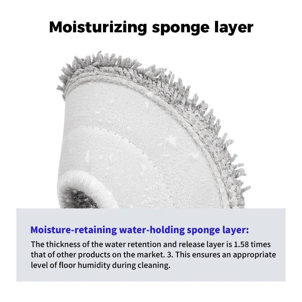 Mop Cloths For Xiaomi X10 Plus S10 Plus X20 Plus 5C 5 5Pro Omni 1S Omni 2 M30 Pro M30S OV31GL OV42CN OV21GL Vacuum Mop Parts