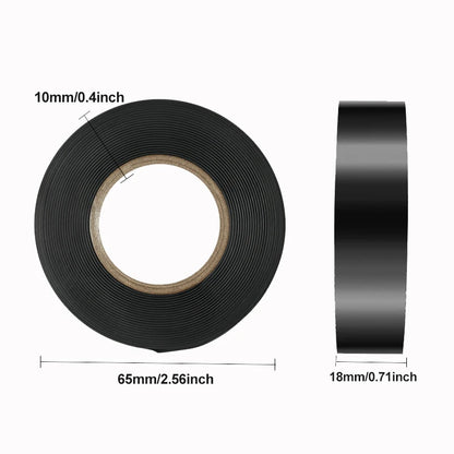 10/20/50/100M Flame Retardant Electrical Insulation Tape Strong Adhesive Wire Harness Tape for Electrical Wiring Waterproof Tape