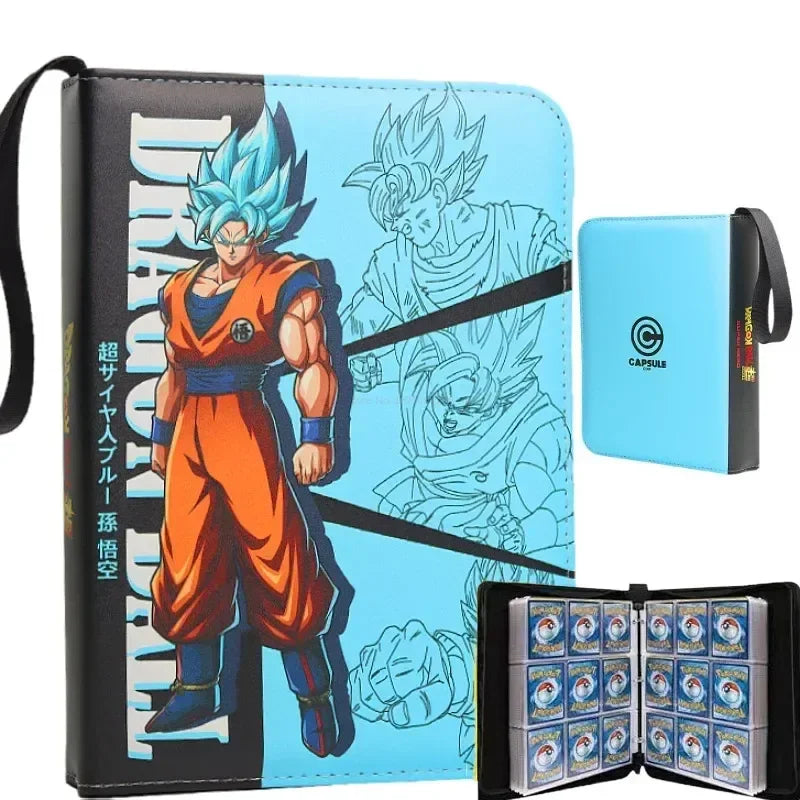400pcs/900pcs Anime Dragon Ball Card Album Book Collection Card Storage Folder Hold Vegeta Iv Game Cards Binder Holder Kids Gift