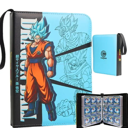 400pcs/900pcs Anime Dragon Ball Card Album Book Collection Card Storage Folder Hold Vegeta Iv Game Cards Binder Holder Kids Gift