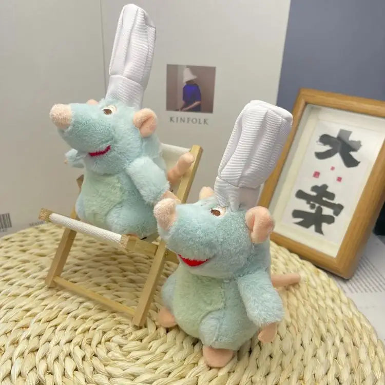Cute Ratatouille Magnetic Plushie Detachable Shoulder Ornament for Cosplay Kawaii Christmas Gift Shoulder Plush Doll Decoration