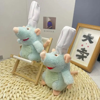 Cute Ratatouille Magnetic Plushie Detachable Shoulder Ornament for Cosplay Kawaii Christmas Gift Shoulder Plush Doll Decoration
