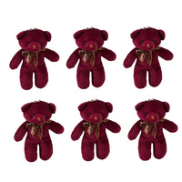 Wine red 6pcs