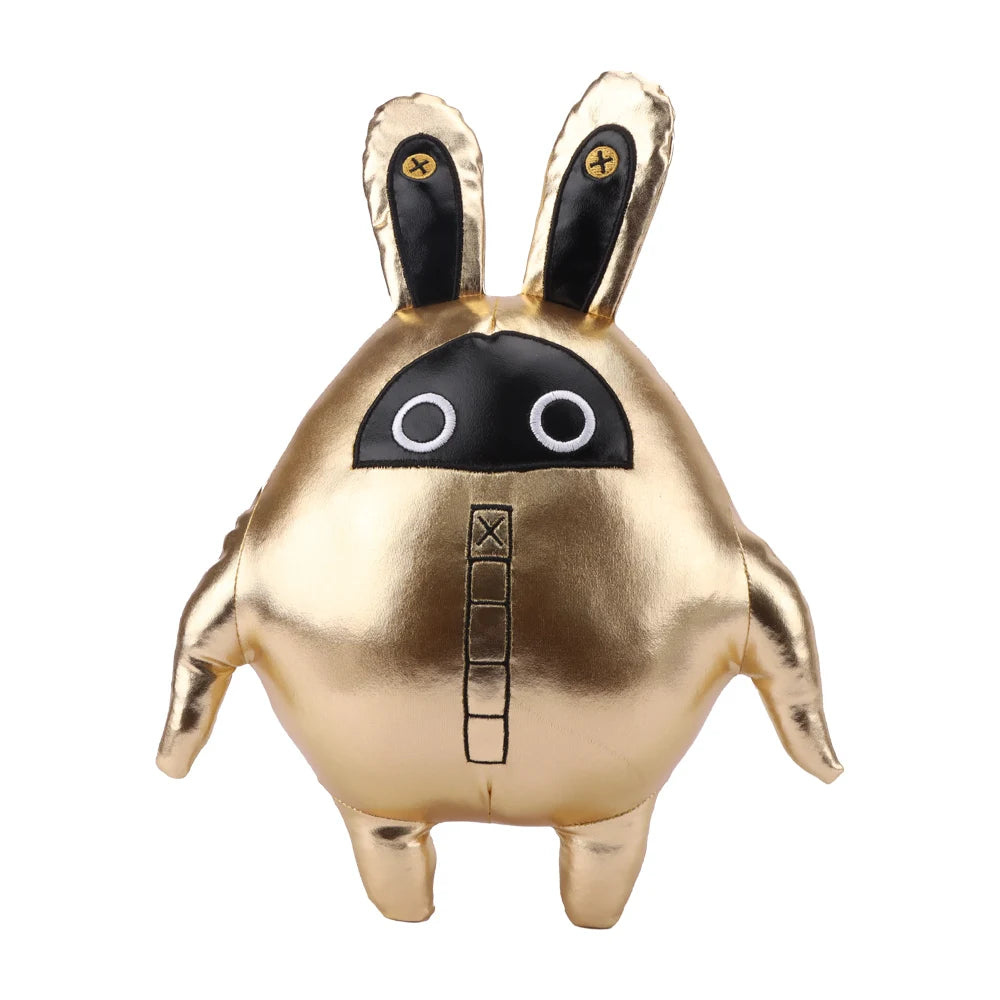 2024 New Zenless Zone Zero Bangboo Plush Dolls Toy Game characters Gold Bangboo Rabbit Stuffed Plush for Kids' Birthday Gift