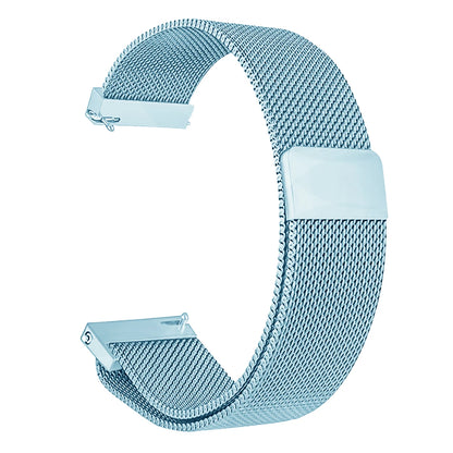 20/22mm Magnetic Milanese Strap for Samsung Galaxy Watch 7 6 5 4 40 44mm Gear S3 Stainless Steel Band for Huawei 4 GT3 Bracelet