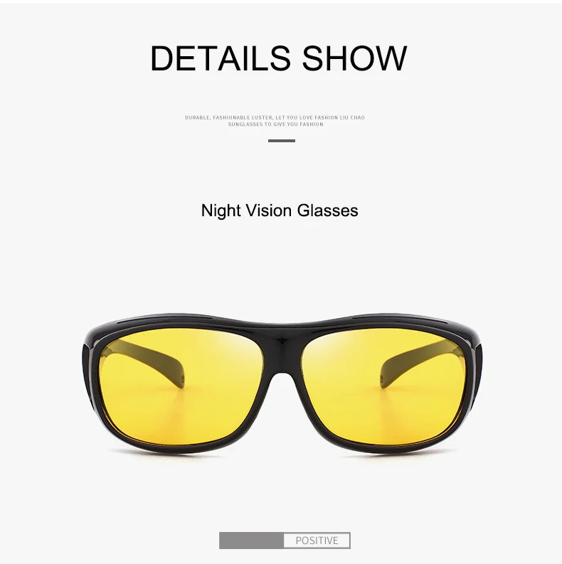 Drivers Goggles Interior Accessory Protective Gears Sunglasses Night Vision Glasses Anti Glare Car Driving Glasses 2024 NEW