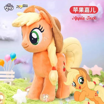 New My Little Pony Plush Toys Twilight Sparkle Pinkie Pie Rarity Fluttershy Applejack Rainbow Dash Stuffed Doll Kid Xmas Gift