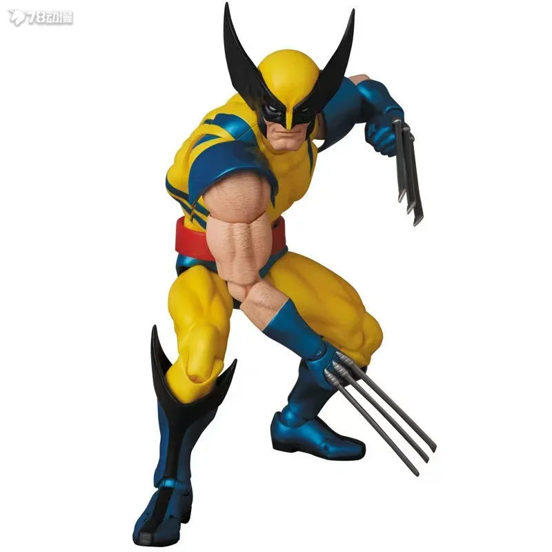 New Ct Toys Wolverine Action Figure MAFEX No.096 Anime Figures X-Men Figurine Deadpool Wolverine PVC Statue Ornament Model Toys