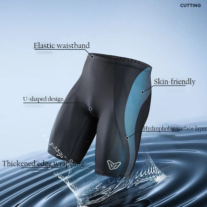 Veidoorn Quick Dry Swim Trunks Mens 5-Inch Anti-Embarrassment Liner Breathable Comfortable Athletic Swimwear for Swimming Beach