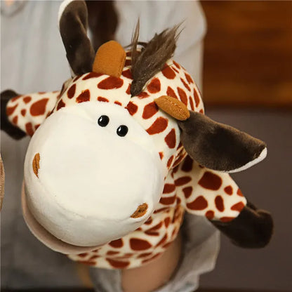 Soft Stuffed Animal Toy Story Cartoon Figure Doll Plush Toys Horse Kids Party Decoration Kawaii Hand Finger Puppet For Children