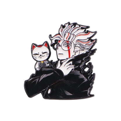 Anime Characters Enamel Brooches Badge on Backpack Lapel Pins For Clothing Fashion Jewelry Accessories Friend Gifts