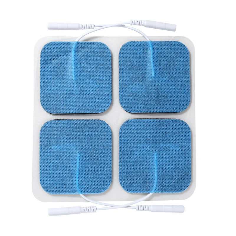 5*5cm Self Adhesive Electrode Pads for TENS Muscle Stimulator with 2mm Plug Digital Electric Patch