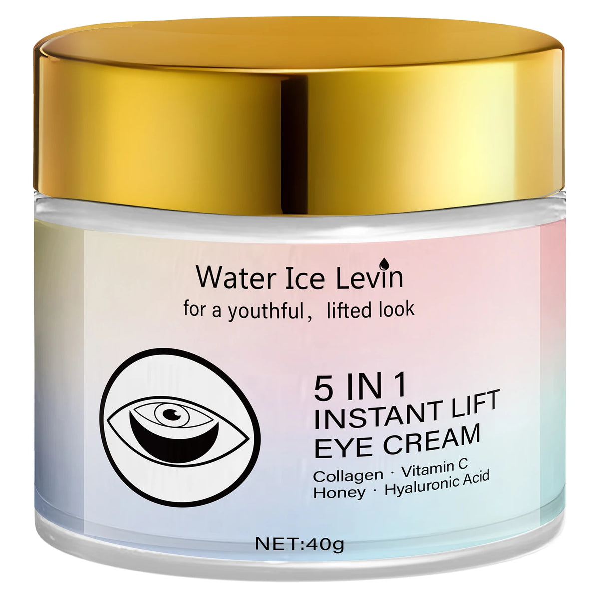 Eye Cream, Vitamin-Enhanced for Brightening and Anti-Oxidation, Retinol for Deep Nourishment, Multi-Essence Complex Formula, Lightweight Texture, Easy to Absorb, Stylish Design