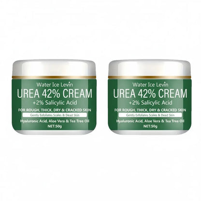 Intensive Repair Urea 42% + Salicylic Acid Cream. Treats Rough, Thick, Dry, & Cracked Skin. Hydrates, Exfoliates, Soothes