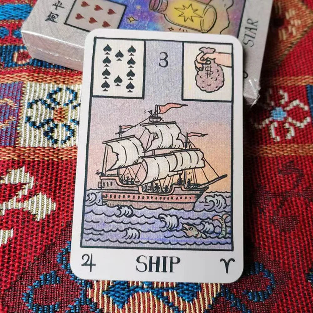 Akashic Eye Lenormand 9.6*6.5cm Rana System 42 Pcs Cards