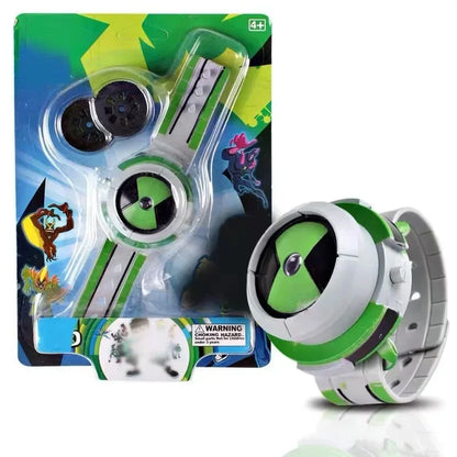 Omnitrix BEN10 Action Figures Ben Tennyson Projection Watch Deformation Sound Light Doll Smart Watch Children's Birthday Gifts