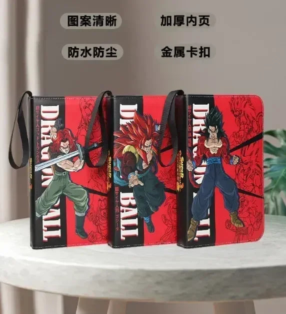 400pcs/900pcs Anime Dragon Ball Card Album Book Collection Card Storage Folder Hold Vegeta Iv Game Cards Binder Holder Kids Gift