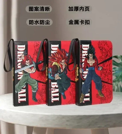 400pcs/900pcs Anime Dragon Ball Card Album Book Collection Card Storage Folder Hold Vegeta Iv Game Cards Binder Holder Kids Gift