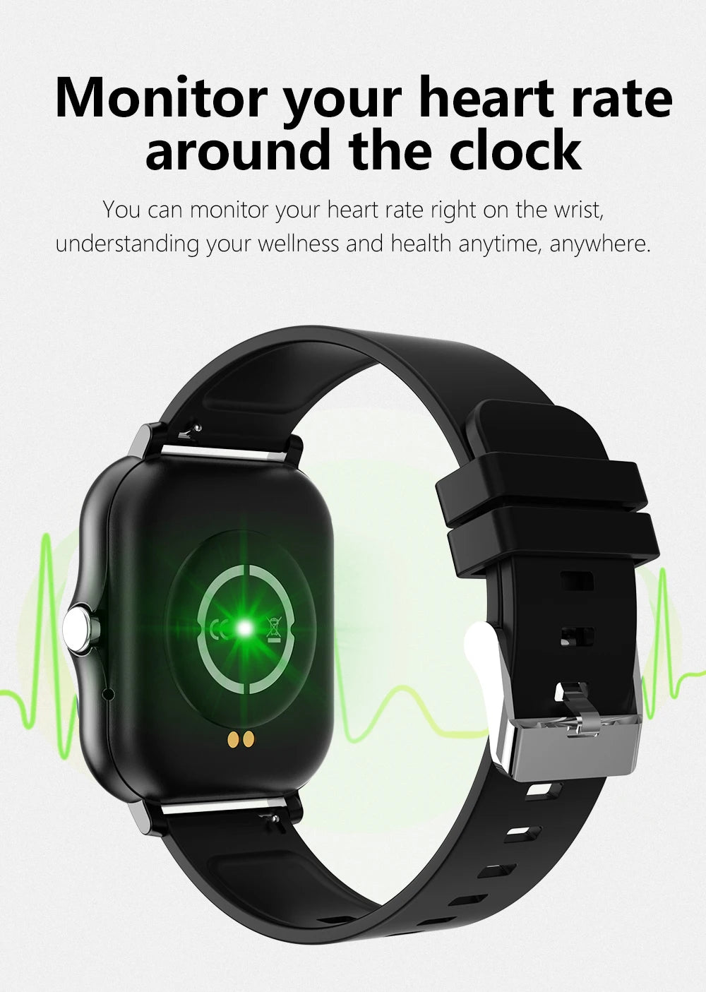 Sports Smart Watch Fitness Clock Health Monitor Waterproof Smartwatch BT Call Wrist Watches for Men Women IOS Android Phone 2026