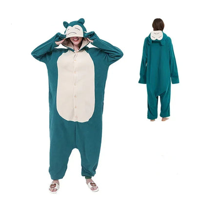 Pokemon Pikachu Gengar Kigurumi Onesie Snorlax Eevee Squirtle Pijama Cosplay Costume Halloween Adult Anime Umbreon Pajamas Gift