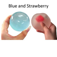Blue and Strawberry