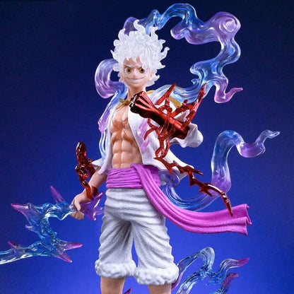 19CM One Piece Anime Action Figure Nika Luffy Action Figures PVC Statue Model Kids Toys Japan Manga Cartoon Birthday Gifts