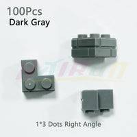 Dark gray 100Pcs 3