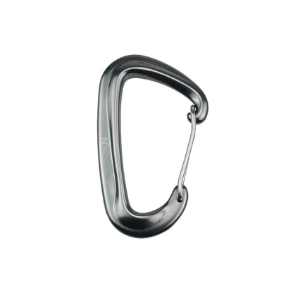 12KN Small Climbing Carabiner D-Shape Mountaineering Buckle Hook Safety Lock Outdoor Camping Hiking Key Chain