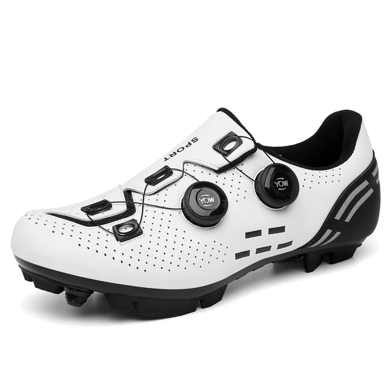 Cycling Shoes Men's Mountain Bike And Road Cycling Shoes,Lightweight And Breathable,Suitable For Speed Riding, Off-road, SPD-MTB